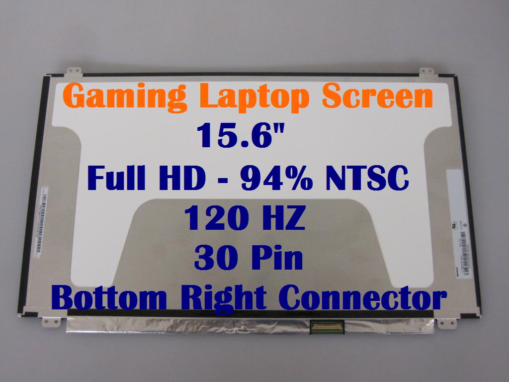 15.6/" LAPTOP LCD Screen Display N156HHE-GA1 FULL HD EDP for MSI GT62 GE63