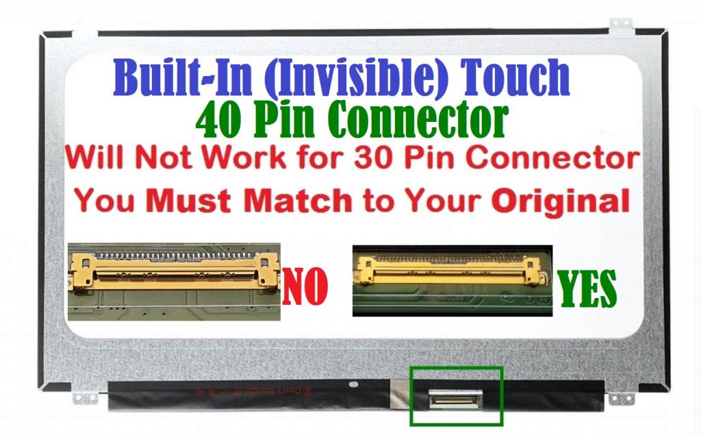 DELL INSPIRON 15-3521 LTN156AT40 LAPTOP LED LCD Screen P28F TOUCH 15.6 WXGA HD